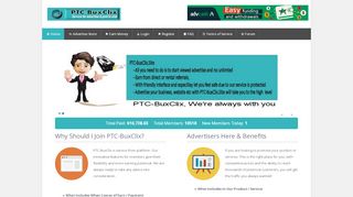
                            5. PTC-BuxClix : Avdvertise & Earn Money Online
