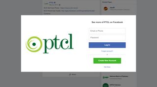 
                            10. PTCL - EVO Self Care Portal - https://myevo.ptcl.net.pk... | ...