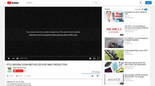 
                            8. PTCL MODEM LOGIN METHOD 2018 BY MNG PRODUCTION ...