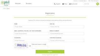 
                            6. PTCL - Register