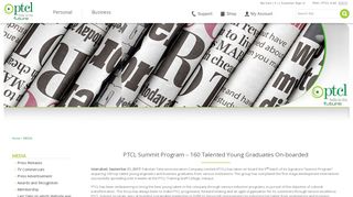 
                            4. PTCL Summit Program – 160 Talented Young Graduates ...