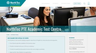 
                            8. PTE Academic Official Test Centre | NorthTec