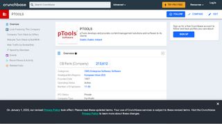 
                            13. PTOOLS | Crunchbase