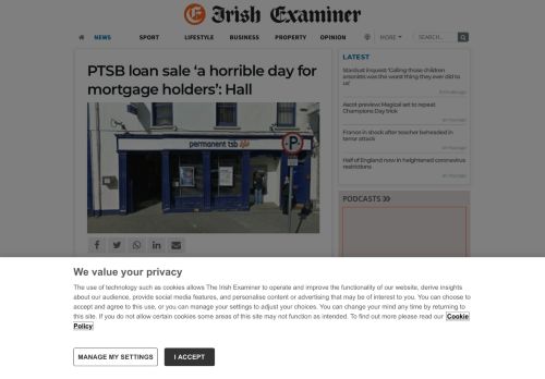 
                            11. PTSB loan sale 'a horrible day for mortgage holders': Hall | Irish ...