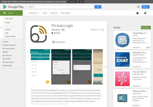 
                            9. PU Auto Login - Apps on Google Play