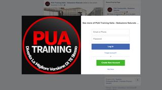 
                            13. PUA Training Italia - Seduzione Naturale - Facebook