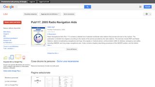 
                            7. Pub117, 2005 Radio Navigation Aids