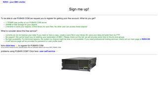 
                            2. PUB400.COM - your public IBM i server