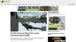 
                            12. PUBG Known Bug Fixes and Workaround Guide - GameSkinny.com
