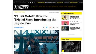 
                            5. 'PUBG Mobile' Revenue Tripled Since Introducing the Royale Pass