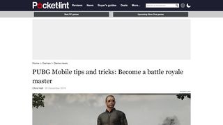 
                            10. PUBG Mobile tips and tricks: Become a battle royale master - Pocket-lint
