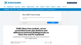
                            5. PUBG Xbox One controls, server connection issues plus features and ...
