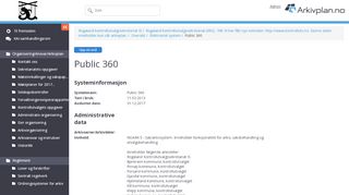 
                            8. Public 360 / Elektronisk system / Oversikt / Rogaland ...