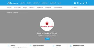 
                            9. PUBLIC BANK BERHAD - Graduan