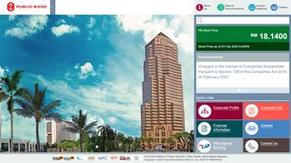 
                            4. Public Bank Corporate Homepage - Home