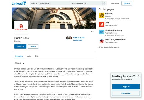 
                            7. Public Bank | LinkedIn