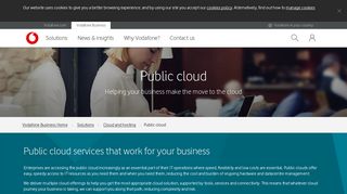 
                            4. Public Cloud Services | Vodafone Enterprise