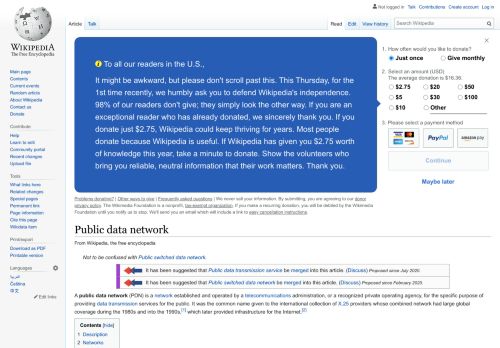 
                            10. Public data network - Wikipedia