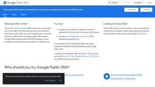 
                            4. Public DNS | Google Developers