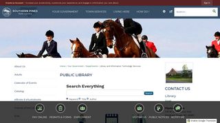 
                            10. Public Library | Southern Pines, NC - Official Website