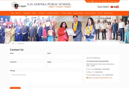 
                            3. Public schools in east delhi - GD Goenka Public School East Delhi