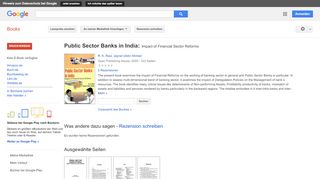 
                            11. Public Sector Banks in India: Impact of Financial Sector Reforms