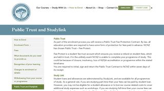 
                            10. Public Trust and Studylink - Naturopathic College of New Zealand