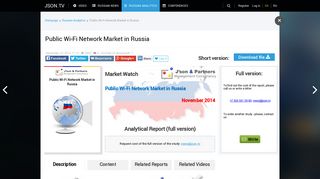 
                            10. Public Wi-Fi Network Market in Russia - 2G, 3G, 4G, LTE, TETRA ...