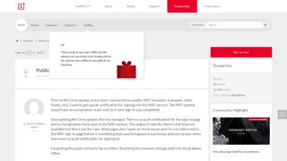 
                            8. Public WiFi sign-in page after Oreo update - OnePlus Community ...
