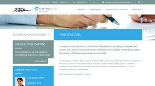 
                            7. Publications - Control Union - Certifications