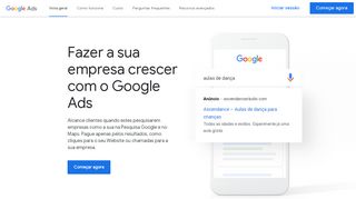 
                            2. Publicidade Online em Search & Display | Google Ads | Google PT