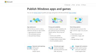 
                            4. Publish Windows apps - Windows UWP applications | Microsoft Docs