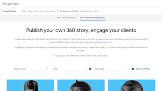 
                            12. Publish your own 360 story, engage your clients - Google