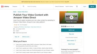 
                            13. Publish Your Video Content with Amazon Video Direct | ...