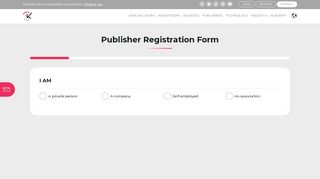 
                            2. Publisher registration - Netaffiliation