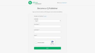 
                            1. Publisher Sign Up | CJ Affiliate by Conversant (Formerly ...