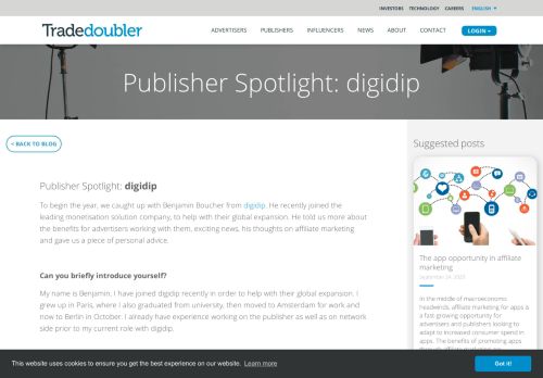 
                            10. Publisher Spotlight: digidip | Tradedoubler – Connect and Grow