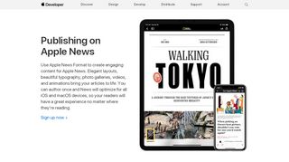 
                            7. Publishing on Apple News - Apple Developer