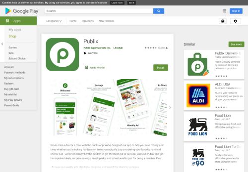 
                            13. Publix - Apps on Google Play