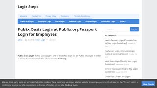 
                            10. Publix Oasis Login at Publix.org Passport Login for Employees | Login ...
