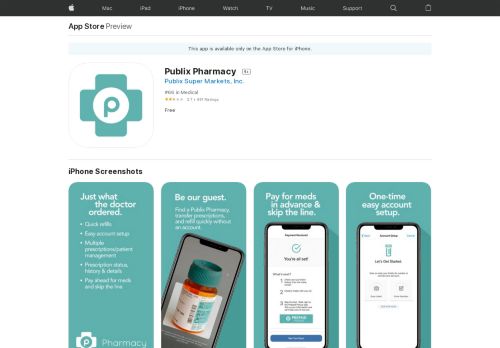 
                            6. Publix Pharmacy on the App Store - iTunes - Apple