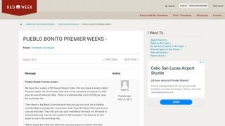 
                            11. Pueblo Bonito Premier weeks - - Timeshare Exchanges Discussion ...