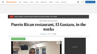 
                            12. Puerto Rican restaurant, El Gustazo, in the works | Money ...