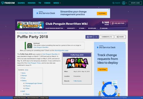 
                            9. Puffle Party 2018 | Club Penguin Rewritten Wiki | FANDOM powered ...