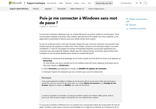 
                            6. Puis-je me connecter à Windows sans mot de passe ? - Aide de ...