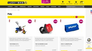 
                            8. Puky | Markenräder & Zubehör günstig kaufen | Lucky Bike
