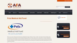 
                            8. Pula Medical Aid Fund | AFA