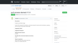 
                            9. pull access denied · Issue #104 · wso2/docker-apim · GitHub