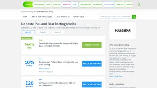 
                            11. Pull and Bear kortingscode - €20 giftcard in februari 2019 - Metronieuws