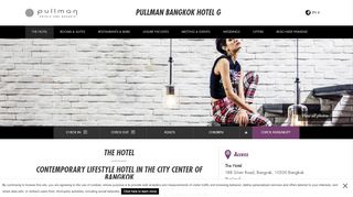 
                            7. Pullman Bangkok Hotel G